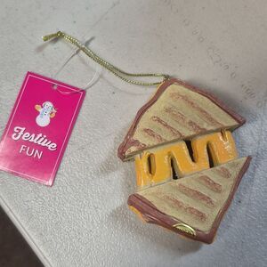 Set Of 2 Grilled Cheese Ornament
